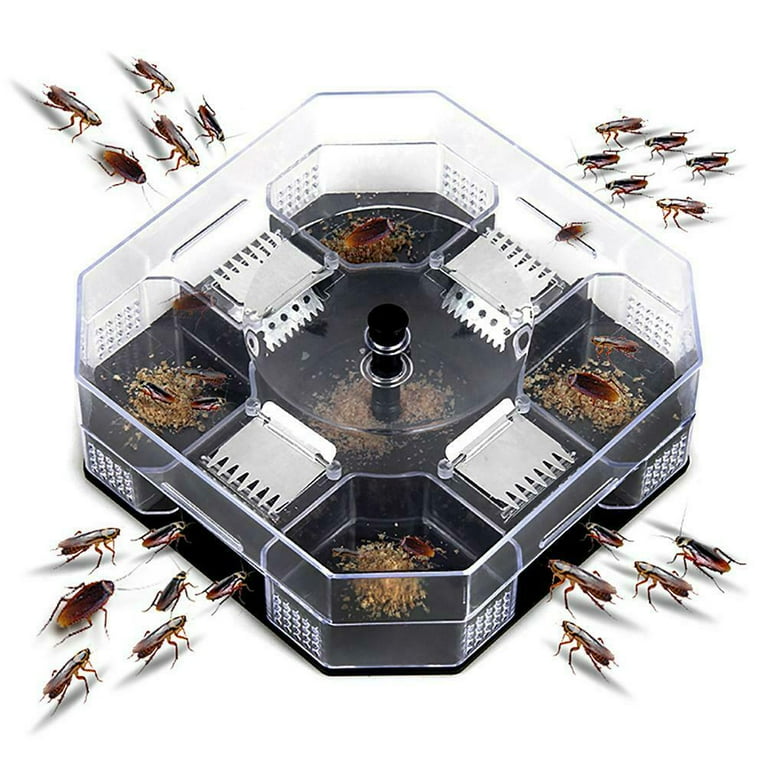 EIMELI Cockroach Traps Roach Bait Traps Cockroach Killer Indoor Home for Ants Roaches Bugs Spiders Beetles