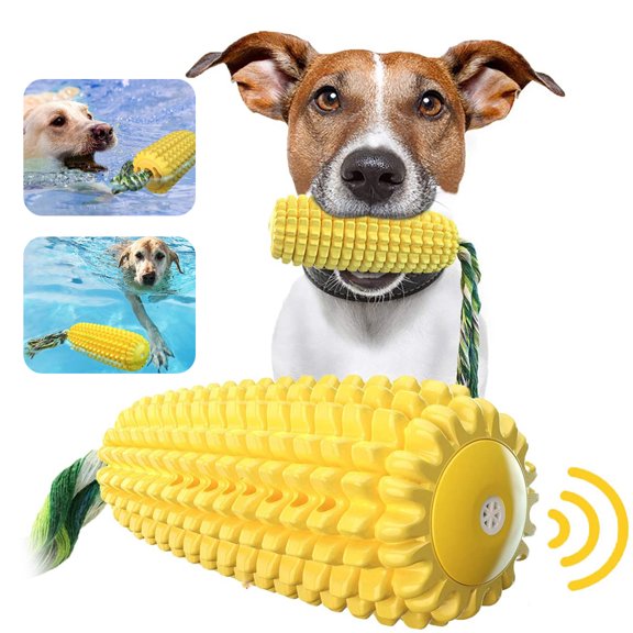 EIMELI Corn Chew Toys For Dogs, Puppy Toothbrush Clean Teeth Interactive Toys Aggressive Pet Chewers For Small Meduium Large Breed