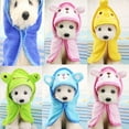 thumbnail image 1 of EIMELI Cute cartoon multi-function dog bath towel Pet cotton super absorbent towel, 1 of 6