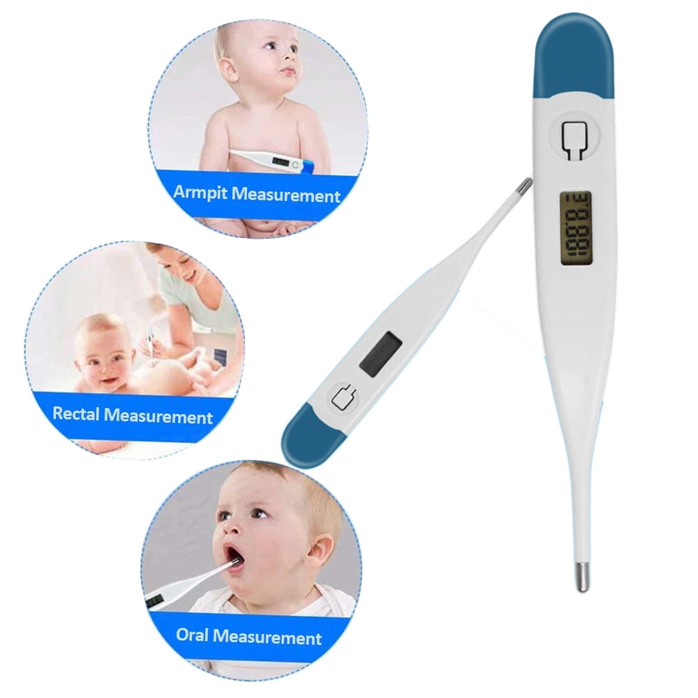 Thermometer Digital Fever Thermometer For Baby Kids Adult Waterproof Home  Use