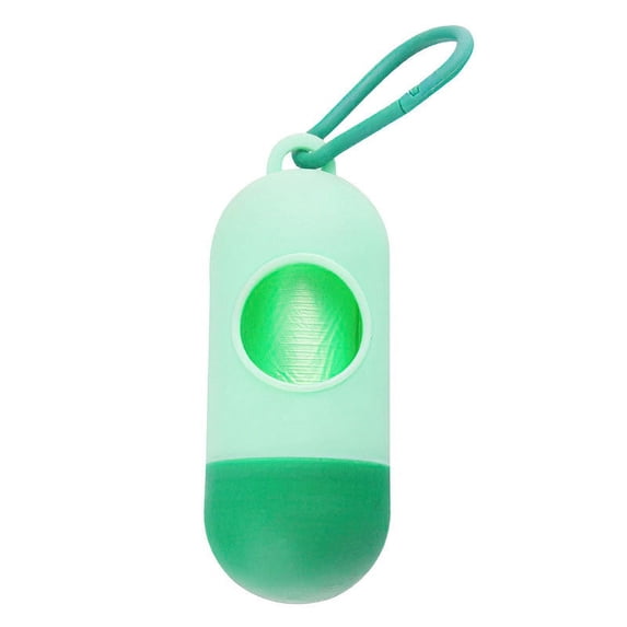 EIMELI Dog Poop Bags with Dispenser and Leash Clip, Guaranteed Leak-Proof, Extra Thick and Strong Poop Bags for Dogs, Dog Waste Bags Made with EPI Technology Green