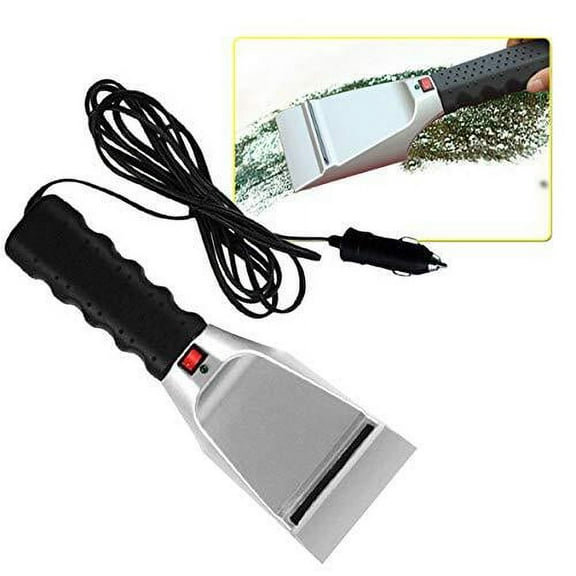EIMELI Electric Winter 12V Heated Car Windshield Ice Snow Scraper