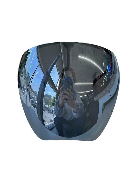 Face Protective Mirror Sunglasses With Anti-droplet Windproof Function Oversize Goggles for Men and Women