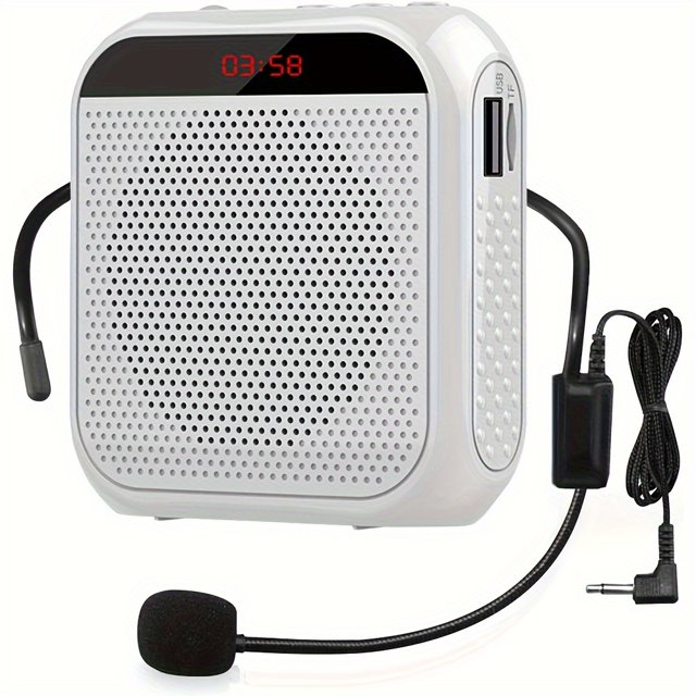 EIMELI HighDefinition Portable Voice Amplifier Wired Headset