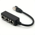 EIMELI HighSpeed Splitter RJ45 Male to 3 Female Adapter