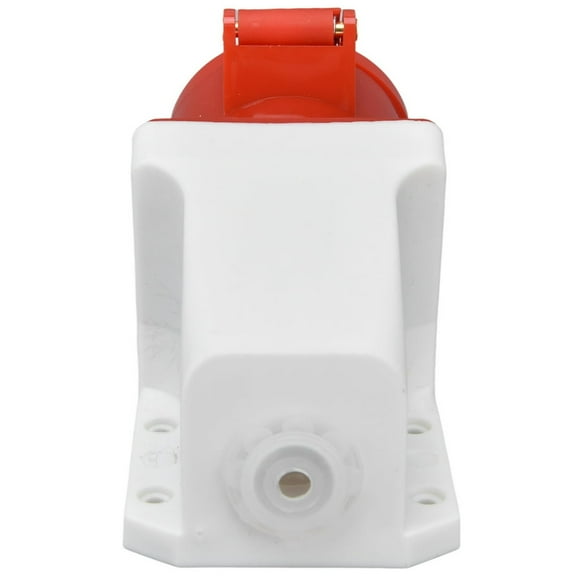 EIMELI Industrial Outlet PC Brass Red Surface Mounted CEE Socket for Electric Power IP44 220‑380V 240‑415V