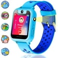 thumbnail image 1 of EIMELI Kids Smartwatch, Kids GPS Tracker Watch Smart Watch Phone for Kids SOS Camera Game Compatible with 2G T-Mobile (Blue), 1 of 7