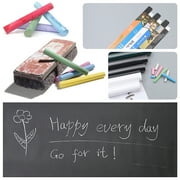 EIMELI Large Chalkboard Contact Paper Roll 17.7” x 78.7" - 5 Chalks Included - Chalk Board Paint Alternative Wallpaper - Adhesive Blackboard Wall Decal Vinyl - Chalkboard Black Stickers