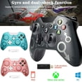 thumbnail image 1 of EIMELI Microsoft Xbox Wireless Controller, Black,Pink & Blue, 1 of 9
