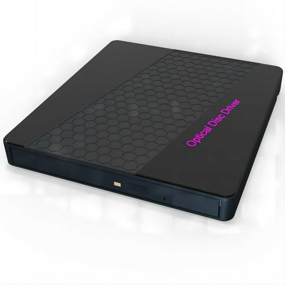 EIMELI Multifunctional External DVD Drive USB 3.0 CD DVD Burner For Laptop Type-C CD/DVD ROM Optical Disc Drive With 4 USB Ports And Ultra Slim Gift For Boyfriend/Father/Friends