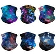 thumbnail image 1 of EIMELI New Star Print Outdoor Riding Scarf Magic Turban Multipurpose Outdoor Running Turban Wristband, 1 of 11
