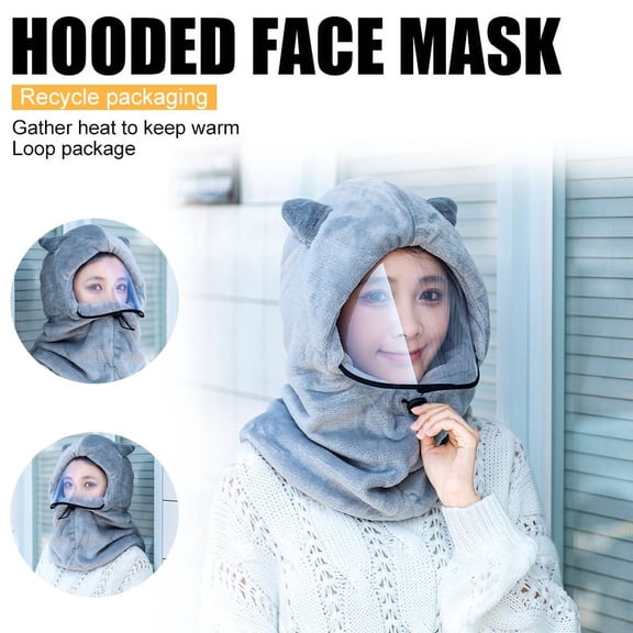 EIMELI No Fog Clear Face Mask Transparent Plastic Reusable Visible Mouth Nose Wire Adjustable Adult