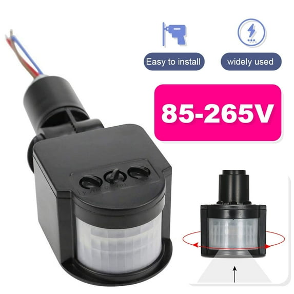 EIMELI Outdoor Waterproof 85~265V Human Infrared Detector For Wall Light 180° PIR Inductive Probe Motion Sensor Auto Switch Induction Lamp For Porch Corridor Garden