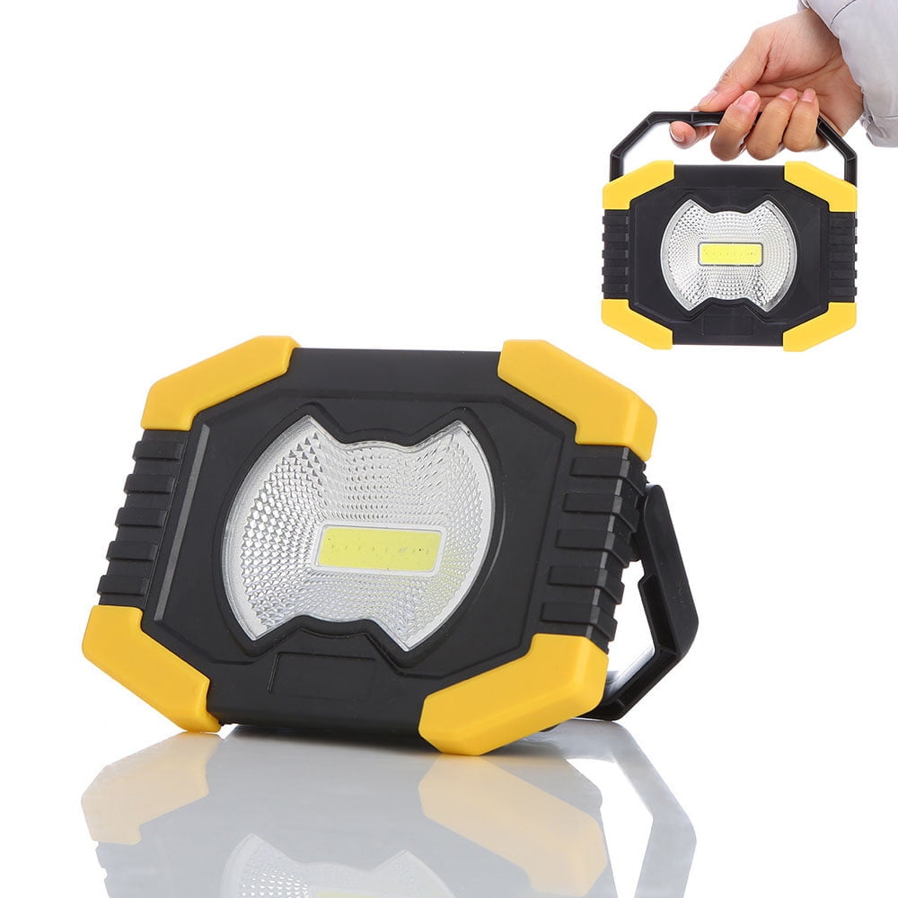 EIMELI Portable LED Work Light, COB Flood Lights, Job Site Lighting ...