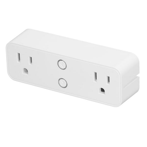 EIMELI Power Strip WiFi BLE Remote Control Dual Sockets Receptacle 10A US Plug AC 100‑240V