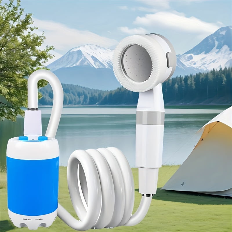 EIMELI ProSmart Rechargeable Electric Watering Set - Long-Lasting Multi-Functional and Uniform Watering Solution for Bathing Outdoor Plants Pets and Cars - Durable and Battery Effic