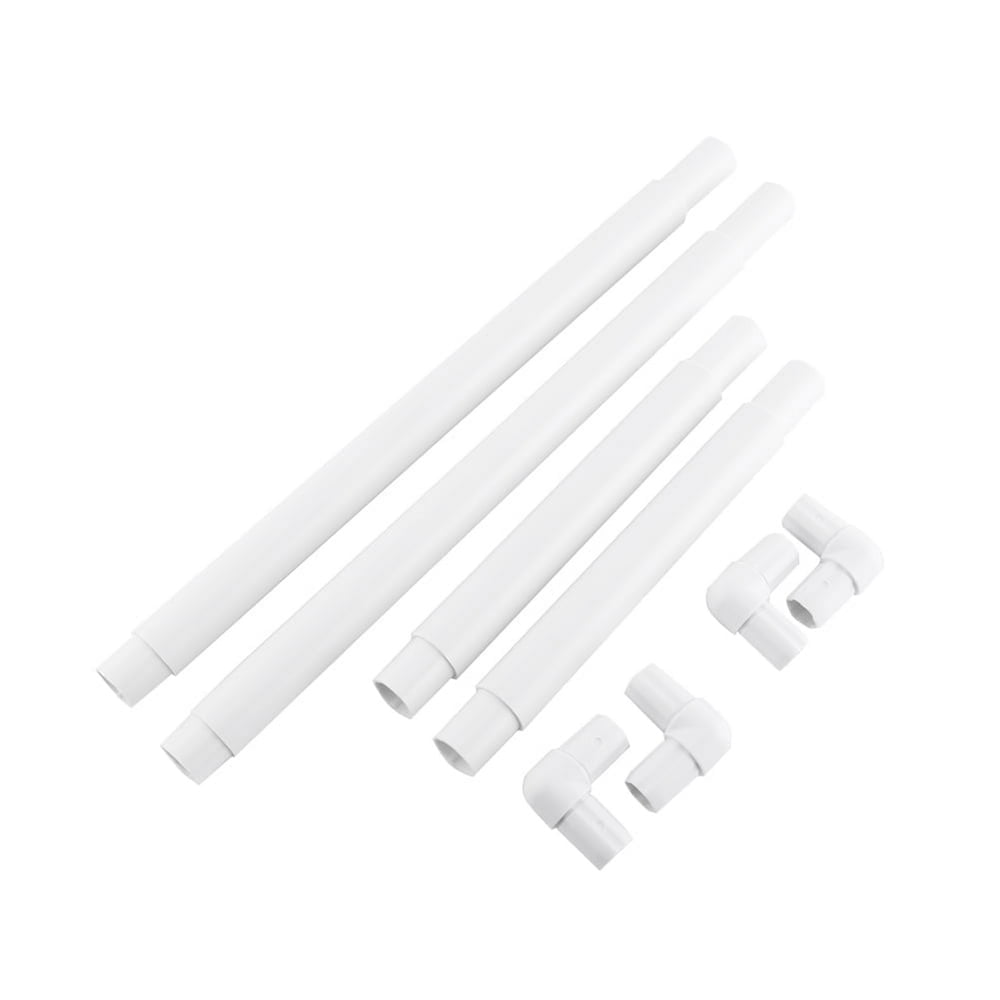 EIMELI Rectangle Plastic Clip Frame and White Rectangular Stitch Snap ...