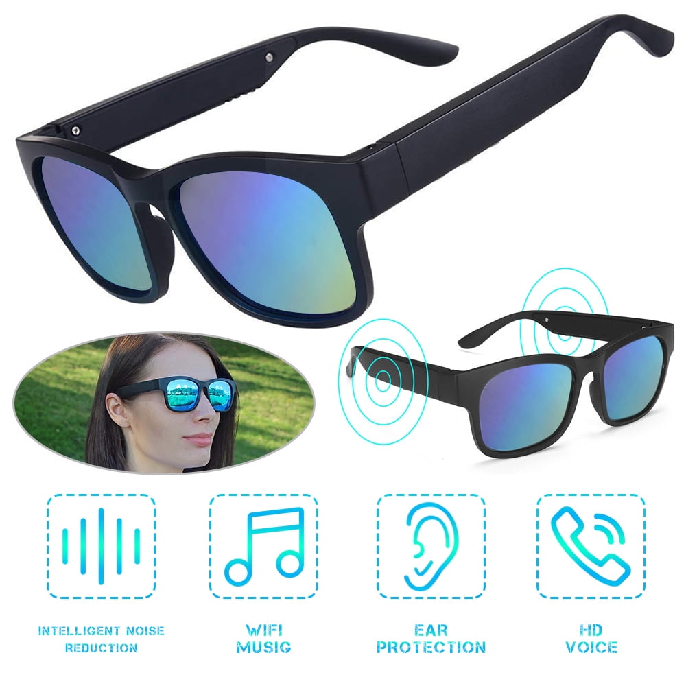Wireless Bluetooth Smart Glasses Hands-Free TWS Headphone Eyewear Sunglasses