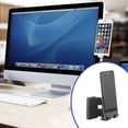 thumbnail image 1 of EIMELI Smart Mobile Clip Holder for Desktop Monitor and Laptop Screen-Side Mount Holder for Duo Screen -Connect Your Mobile to Your Monitor and Laptop So Easy, 1 of 5