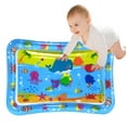 thumbnail image 1 of EIMELI Tummy Time Water Mat Baby Water Play Marine Life Mat, Fill in Fun Water Play Mat for Children and Infants, Fun Colorful, Play Mat Baby Early Development, 1 of 7