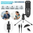 thumbnail image 1 of EIMELI USB Microphone,Fifine Metal Condenser Recording Microphone for Laptop MAC or Windows Cardioid Studio Recording Vocals, Voice Overs,Streaming Broadcast and YouTube, 1 of 8