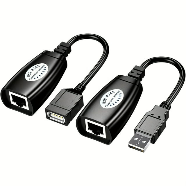 EIMELI USB to Cat5 Adapter USB 2.0 Extension Cable for Cat5