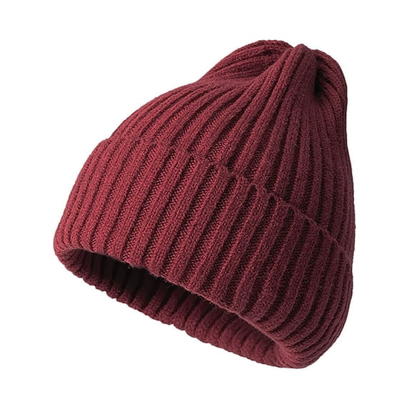 EIMELI Unisex Beanie Hat Cable Ribbed Knit Fisherman Hat Cold Weather Winter Ski Hat Warm Cuffed Caps