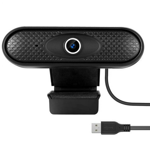 EIMELI Webcam 1080P HD with Microphone USB Autofocus Web Camera Computer Noise-cancelling Driver-free Web Cam for PC Laptop Desktop Support Windows10