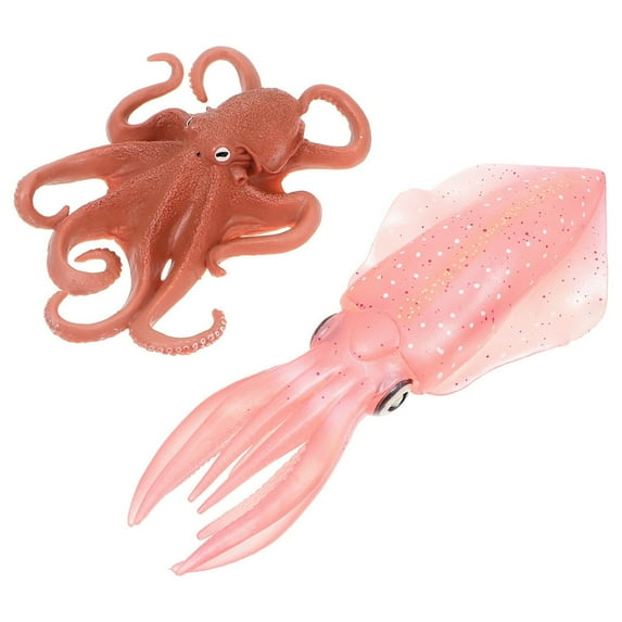 EIMELI2 Pcs Squid Octopus Model Plush Creative Toy Gifts Baby Child