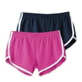 thumbnail image 1 of EINCcm 2PC Women's Summer 2024 Yoga and Running Active Short Sporty Workout Shorts Quick Dry Athletic Shorts Pants 2Packs, 1 of 2
