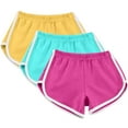 thumbnail image 1 of EINCcm 3PC Women's Summer 2024 Yoga and Running Active Short Sporty Workout Shorts Quick Dry Athletic Shorts Pants 3Packs, 1 of 7