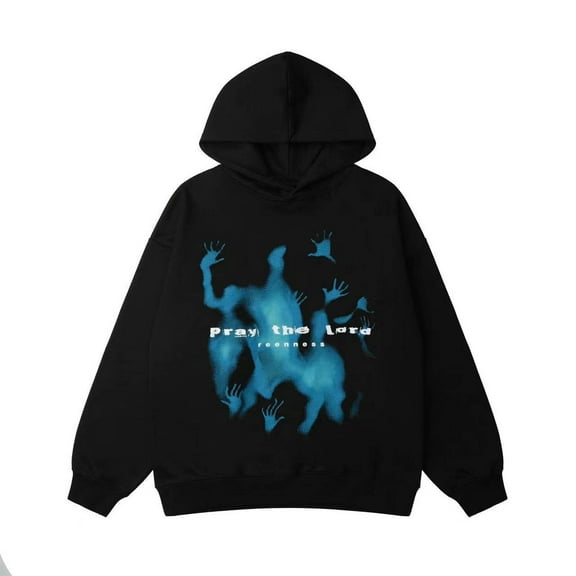 EINCcm Abstraction Shadow Print Hoodie Women's Oversized Hoodies Streetwear Sweatshirt Graphic Plus Size Hoodie Print Streetwear Casual hoodies y2k Hooded Sweatshirt