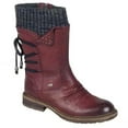 thumbnail image 1 of EINCcm Autumn And Winter New Woolen Yarn Snow Boots Back Strap Plus Size Boots Women Red,37, 1 of 4