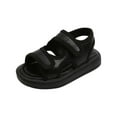 thumbnail image 1 of EINCcm Toddler Girl Shoes Super Soft Fashion, Black, US 5, 1 of 6