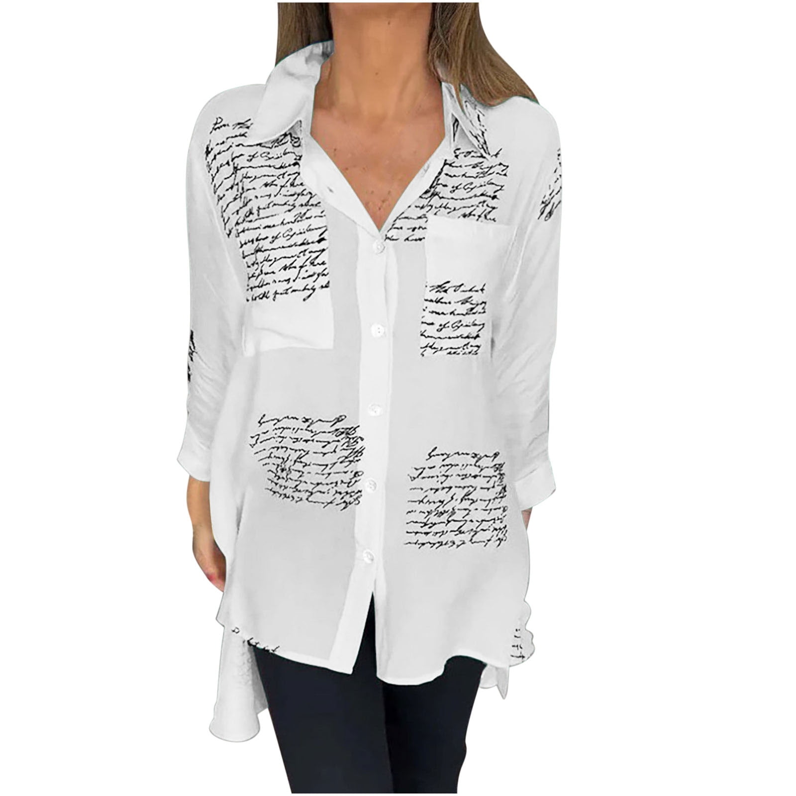 letter print tight waist shirt dress Dresses | Letter Print Tight Waist Shirt Dress