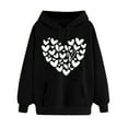 thumbnail image 1 of EINCcm Women's Sweatshirts Hoodies Casual Women's Graphic Printed Hooded Sweatshirt Loose Long Sleeve Drawstring Hoodie Women, 1 of 5