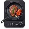 thumbnail image 1 of EIND57BL SlimStore™ Induction Cooktop, Touch Controls, Ultra Thin 2" Profile, 10 Power Levels, Temps 140°F to 465°F, Fast Heat Up, Blue, 1 of 7