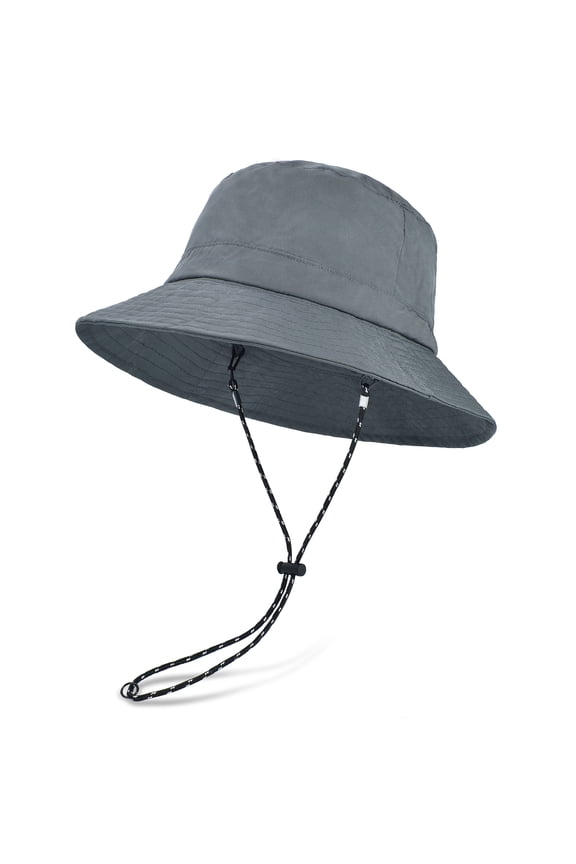 Packable Sun Hat, Foldable Bucket Hat with Clip for Travel on Bag