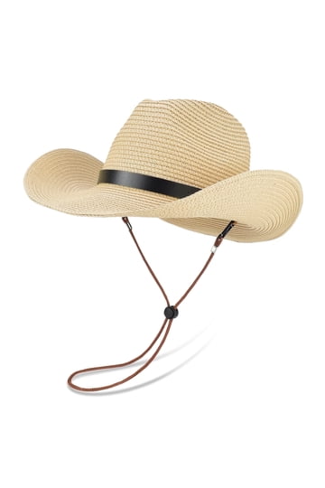 Size Straw Cowboy Hat display picture 1