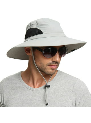 UV Protection Bucket Hat Fishing Hunting Safari Summer Men Sun Hat  Fishermans Hat Men Women Outdoor Caps Straw Bucket Hat Sport Sun Caps 