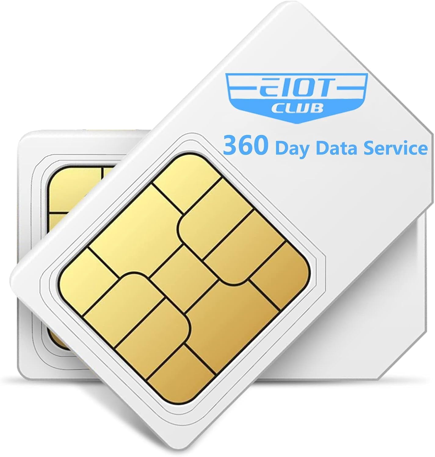 EIOTCLUB Data SIM Card for 360 Days - Compatible with USA Nationwide ...