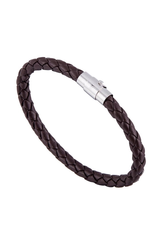 EIRZNGXQ 2 Pack Couple Cuff Bracelet Set, Simple Unisex Leather Braided Bracelet, Women Fashion Leather Rope Braided Buckle Bracelet, Bracelets for Women Teen Girls Gift X4T5