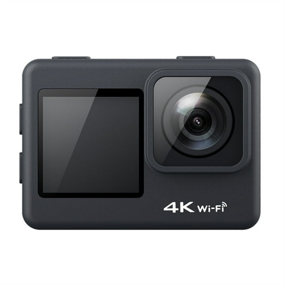 EIS Anti-Shake Action Camera 4K, 60Fps WiFi 2.0 Inch IPS Screen, Underwater Waterproof Camera ,Easy to Use