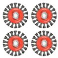 thumbnail image 2 of TWIST KNOT WIRE WHEEL BRUSH 115MM DIAMETER FOR ANGLE GRINDERS 2 of 10