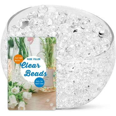 EISHOW 15000 Mix Water Gel Beads for Vases,Vase Fillers for Floating Pearls, Floating Candle Making, Wedding Centerpiece, Floral Arrangement, Soilless Planting,for Ages 14+