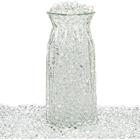 EISHOW 16000 Pieces Water Gel Jelly Beads, Vase Filler Beads, Non Toxic Water Beads for Soilless Planting, Wedding Centerpiece, Floral Arrangement, Vase Filler (Mix Colors)
