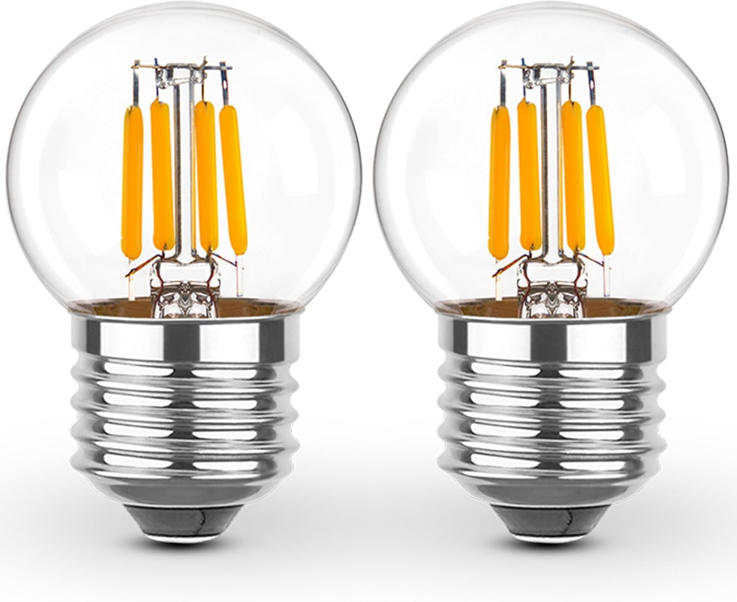 EISHOW 3 Watt Dimmable Low Wattage LED Bulbs Equivalent to 25 Watt Light Bulbs,E26 Standard Base ...