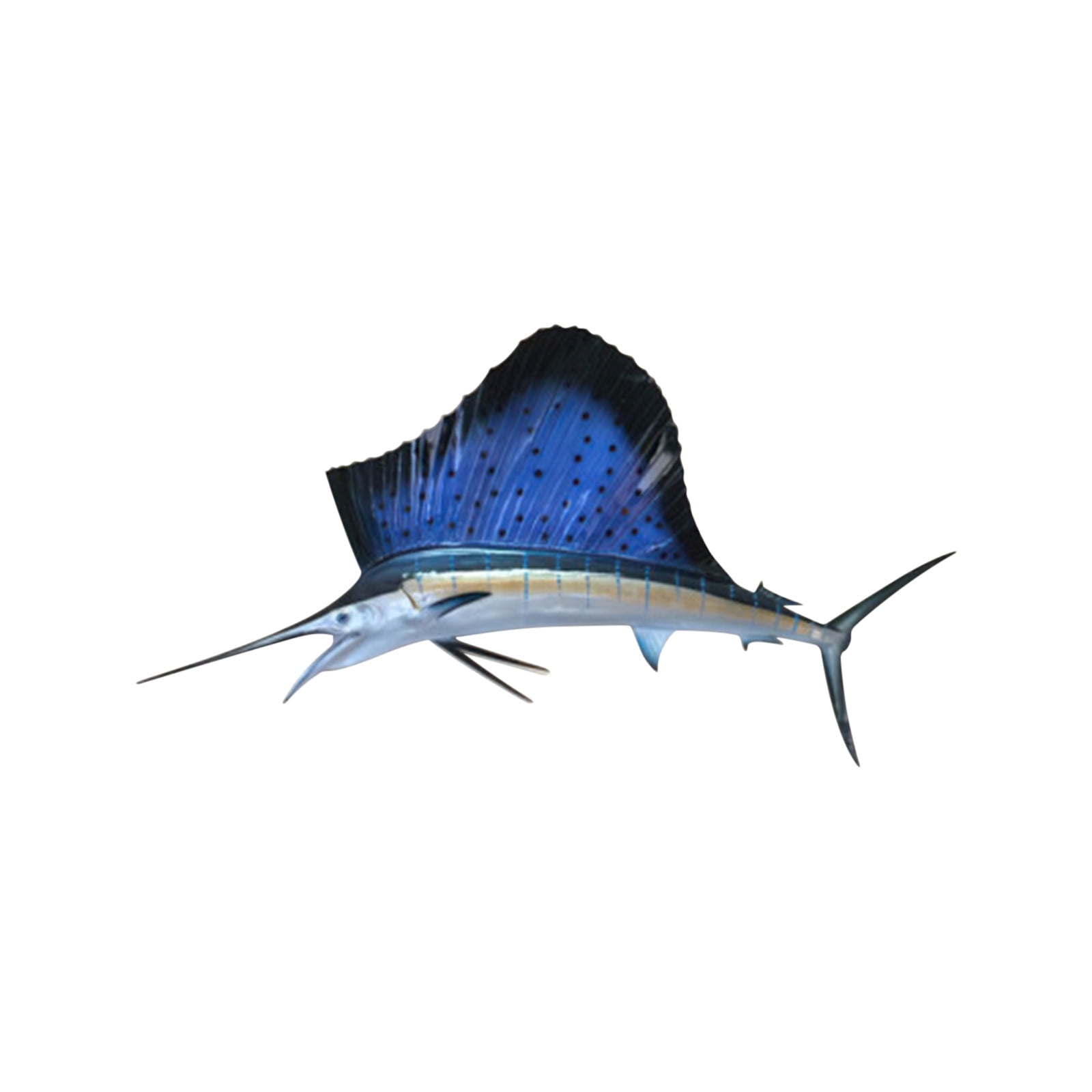 EISHOW Metal Sailfish Wall Art Outdoor Wall Hanging Decor Indoor, Ocean Decor Nautical Wall Decor for Kitchen,Living Room,Bedroom, Garden Metal Shark Wall Art Hanging Glass Nautical Wall Decor