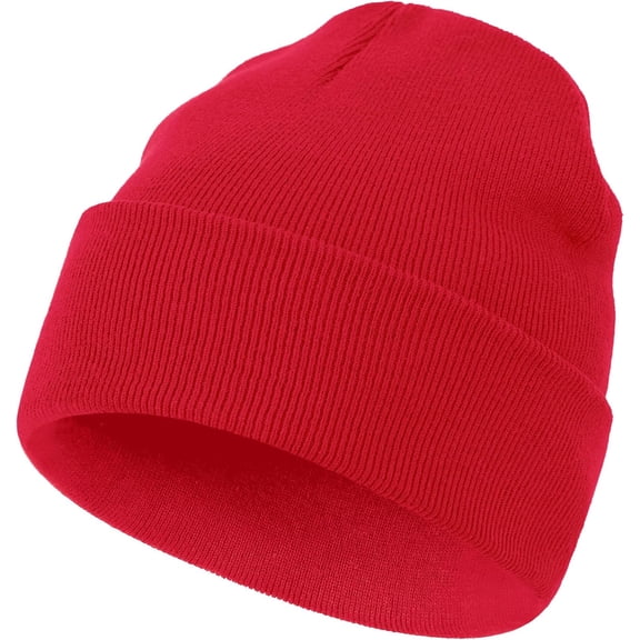 EISRUNGF- 100% Cotton Beanie, Knit Cuffed Beanies Hats for Men & Women, Winter Slouchy Soft Warm Unisex Skull Cap Hat​​