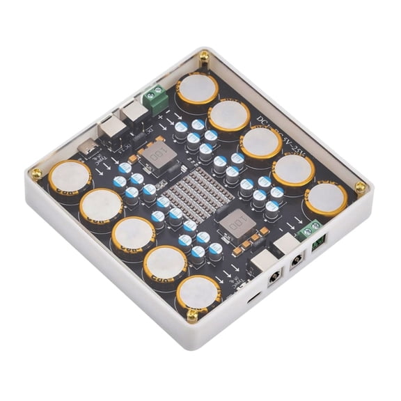 EJ H03 Electrical Processor Board, High Capacity 5V 25V 8A Power Supply Decoder Module For DAC Amplifiers Sound Cards